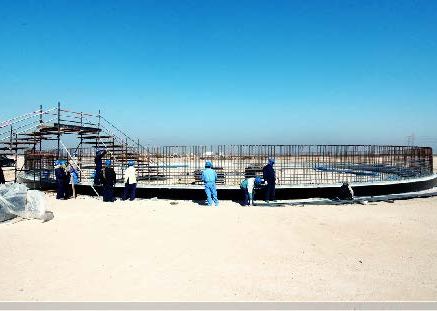 EWTIP tanks, site progress